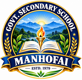 Govt. Sec. School Manhofai logo